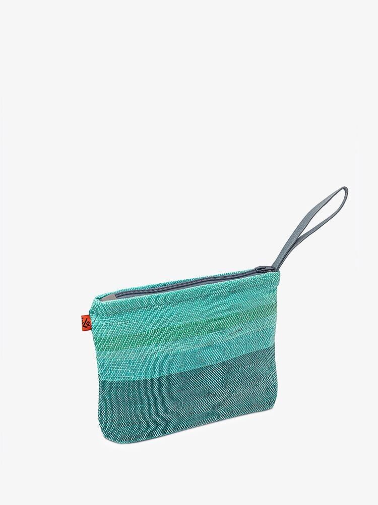 Vegan Clutch Bag - Green Mint