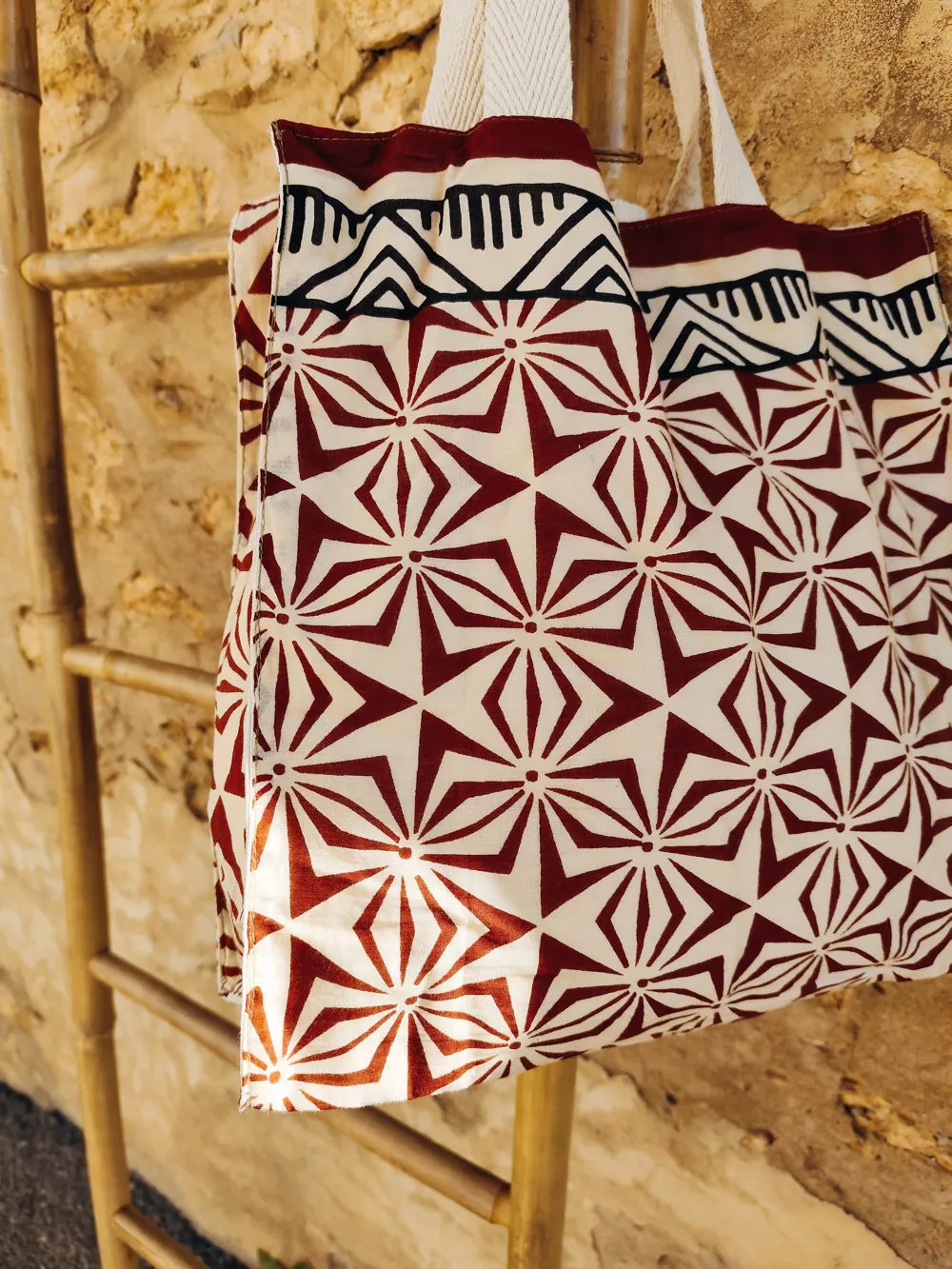 Handmade cotton bag