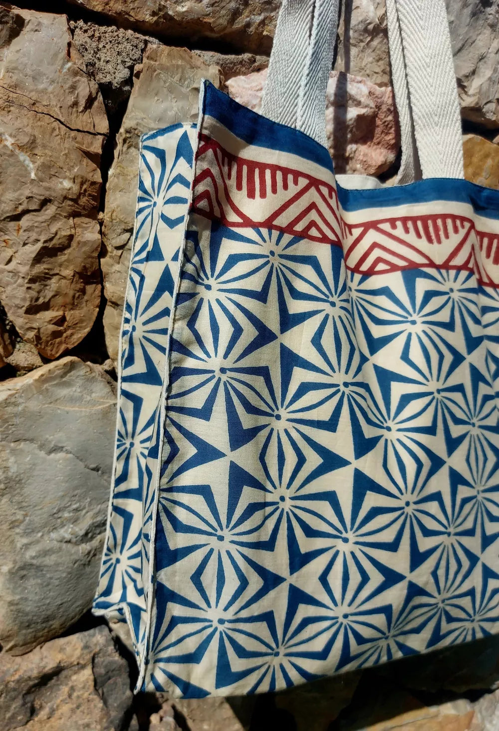 Handmade cotton bag