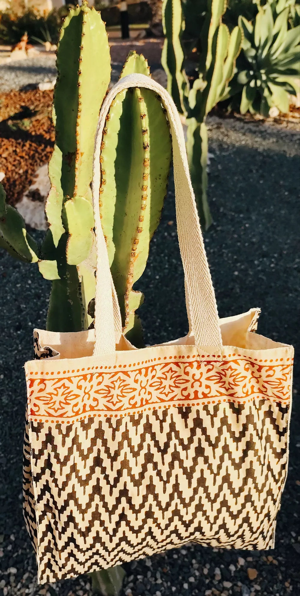 Handmade cotton bag