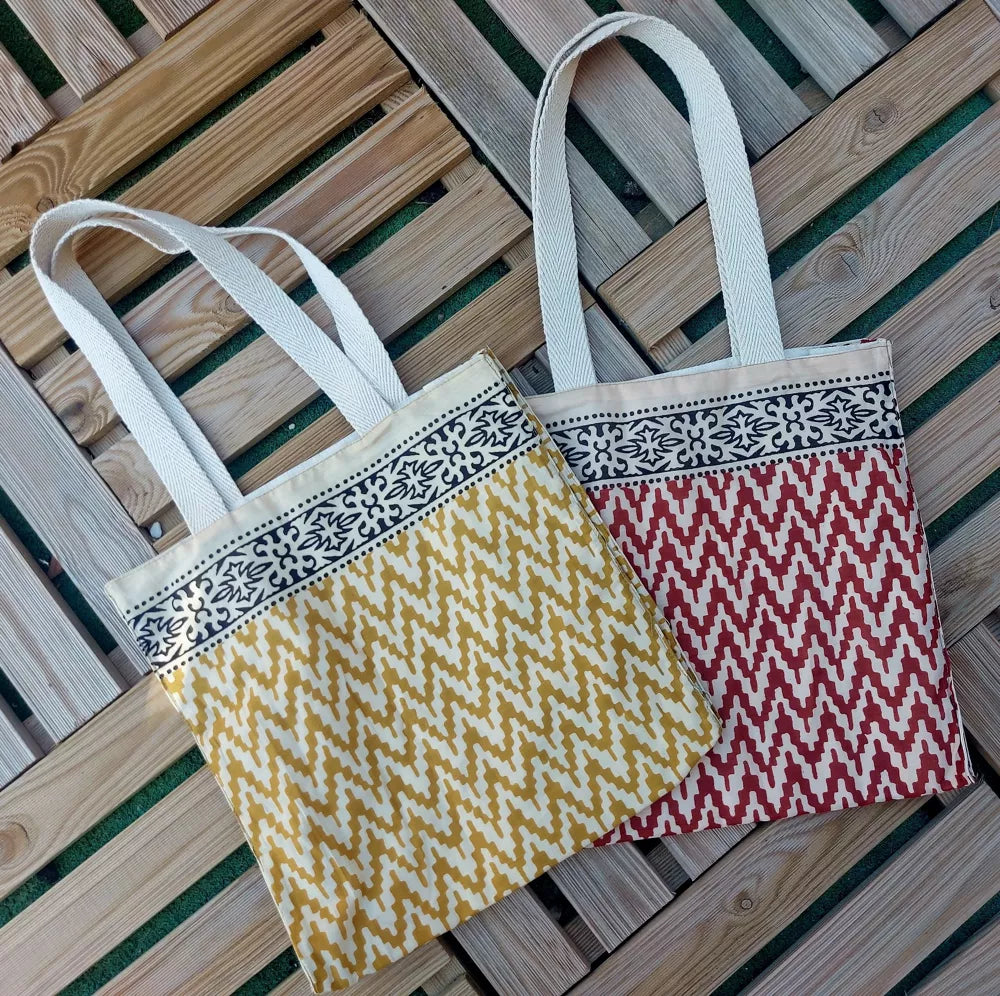 Handmade cotton bag